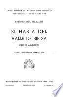 El habla del Valle de Bielsa