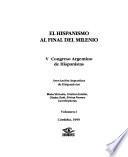 El hispanismo al final del milenio
