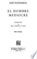 El hombre mediocre