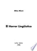El horror lingüístico