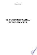 El humanismo hebreo de Martín Buber