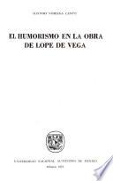 El humorismo en la obra de Lope de Vega
