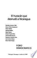 El huracán que desnudo a Nicaragua