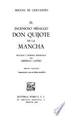 El ingenioso hidalgo Don Quijote de la Mancha