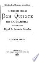 ... El ingenioso hidalgo Don Quijote de la Mancha ...