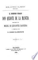 El ingenioso hidalgo Don Quijote de la Mancha