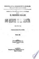 ... El ingenioso hidalgo Don Quijote de la Mancha ...