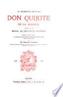 El ingenioso hidalgo don Quijote de la Mancha