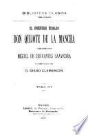 El ingenioso hidalgo Don Quijote de la Mancha