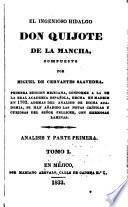El ingenioso hidalgo Don Quijote de la Mancha