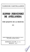 El ingenioso hidalgo don Quijote de la Mancha