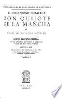 El ingenioso hidalgo don Quijote de la Mancha