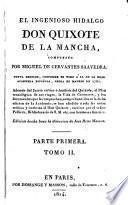 El ingenioso hidalgo don Quijote de la Mancha