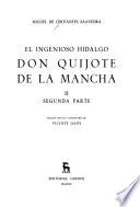 El ingenioso hidalgo don Quijote de la Mancha: Segunda parte