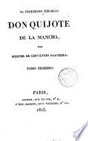 El Ingenioso hidalgo don Quijote de la Mancha,1
