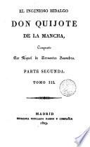 El Ingenioso hidalgo don Quijote de la Mancha,3