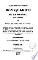 El Ingenioso hidalgo don Quijote de la Mancha,3