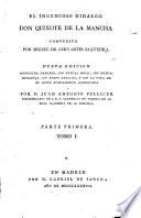 El ingenioso hidalgo Don Quixote de La Mancha