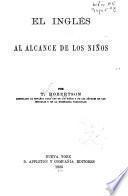 El inglés al alcance de los niños