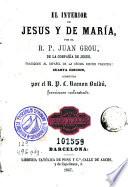 El Interior de Jesus y de Maria
