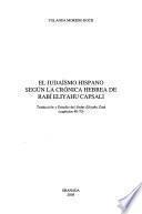 El judaísmo hispano según la crónica hebrea de Rabí Eliyahu Capsali