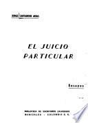 El juicio particular
