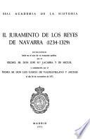 El juramento de los reyes de Navarra (1234-1329)