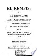 El Kempis, ó la Imitacio de Jesucrito