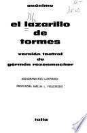 El Lazarillo de Tormes