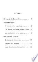 El lenguaje de Buenos Aires