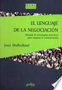El lenguaje de la negociación