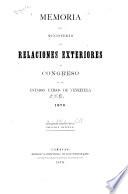 El libro amarillo de los Estados Unidos de Venezuela
