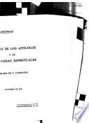 El libro de los apólogos y de otras cosas espirituales