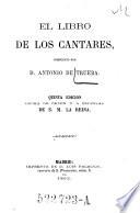 El libro de los cantares. 5. ed.