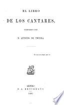 El libro de los Cantares, compuesto por Antonio de Trueba