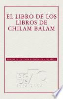 El libro de los libros del Chilam-Balam