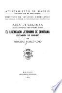 El licenciado Jerónimo de Quintana