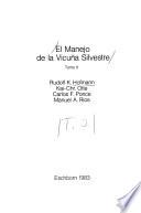 El manejo de la vicuña silvestre