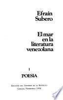 El Mar en la literatura venezolana: Poesía