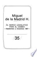 El marco legislativo para el cambio