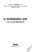 El matrimonio hoy
