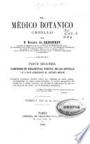 El médico botánico criollo