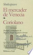 El mercader de Venecia, Coriolano