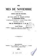 El Mes de noviembre en sufragio de las benditas almas del purgatorio