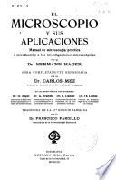 El microscopio y sus aplicaciones