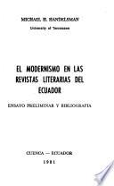 El modernismo en las revistas literarias del Ecuador