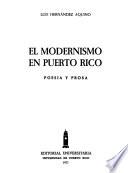 El modernismo en Puerto Rico