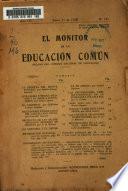 El Monitor de la educación común