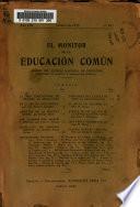 El Monitor de la educación común