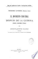 El movimiento industrial después de la guerra (Francia, Inglaterra e Italia)